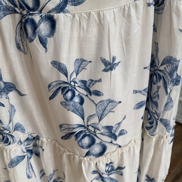 EUC Agua Bendita x Anthropologie Toile print maxi dress - Picture 8 of 14